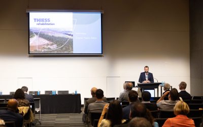Thiess Rehabilitation highlights the value of technology in mine rehabilitation at World Mining Congress in Brisbane