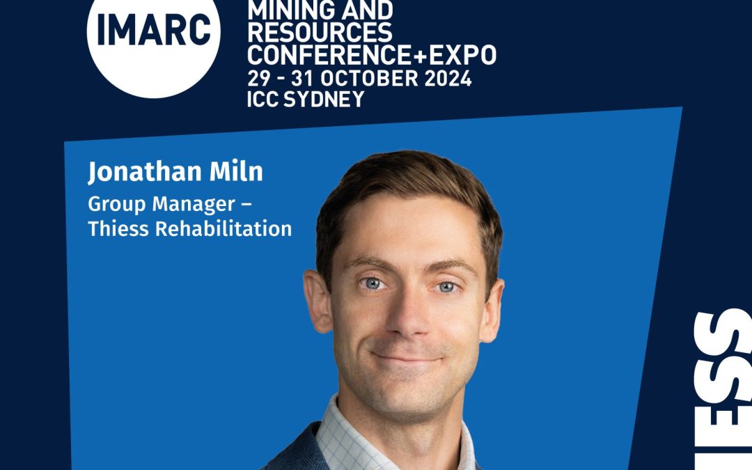 Thiess Rehabilitation participating at IMARC 2024